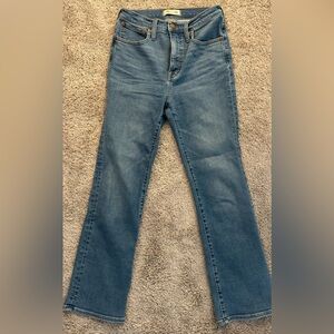 Madewell Women's Cali Demi-Boot Jeans in Blue